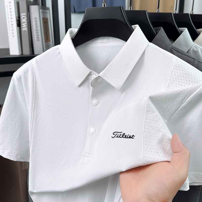 Golf Equipment Clearance - Polo d'été de luxe pour homme,