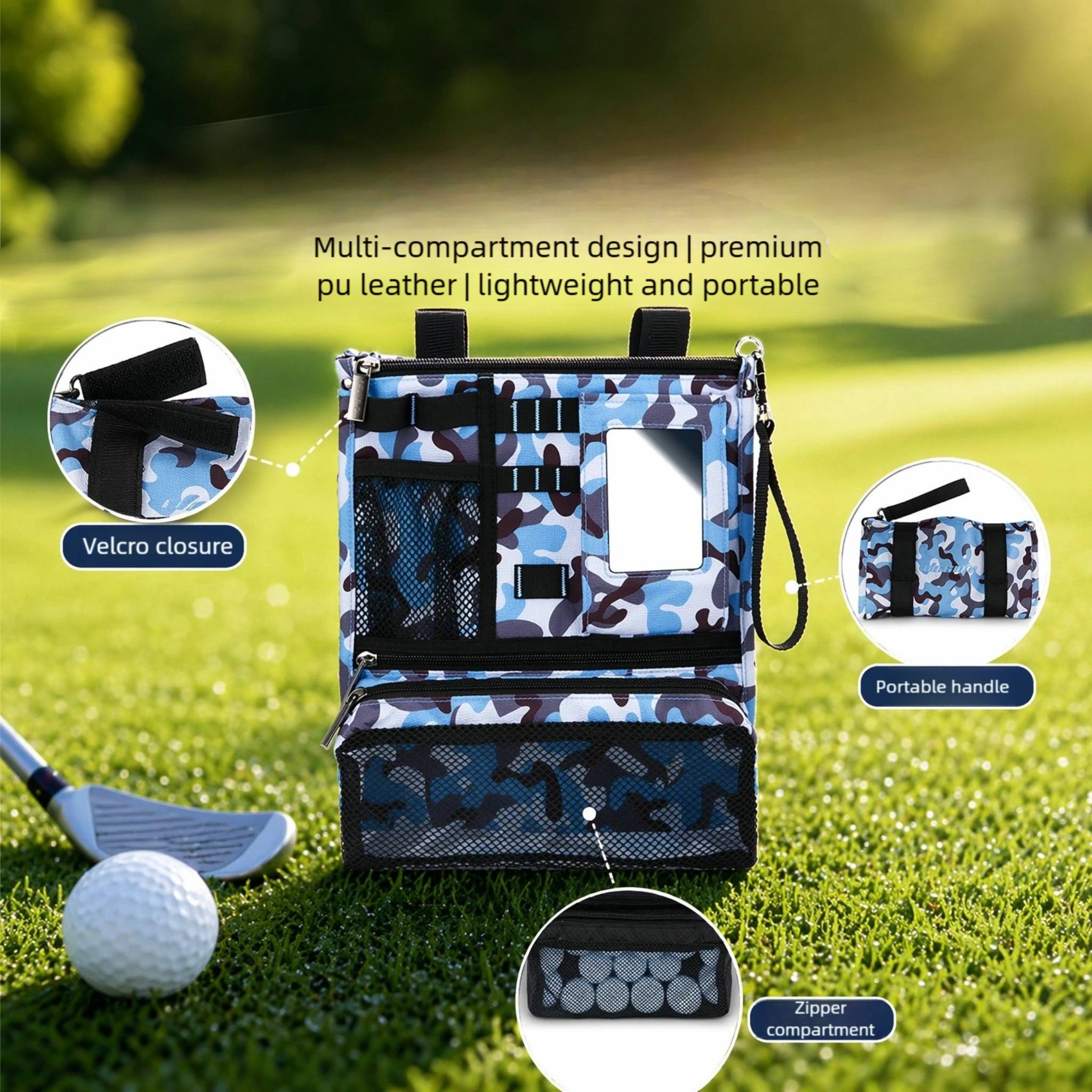 Organisateur de rangement de g - Golf Bag Stand Cart avis et prix