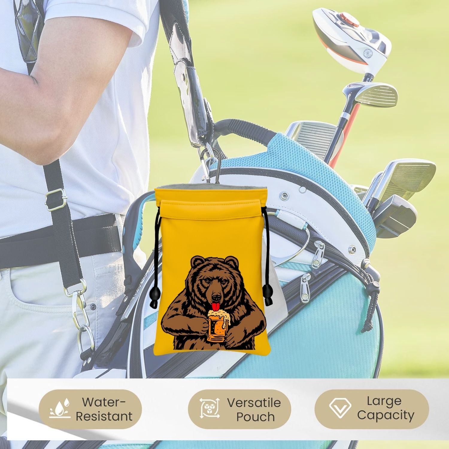 Pochette amusante pour objets  - Golf Equipment Drawing avis et prix